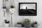Work Hard – Silhouette of Resolve, Taki – Fine Art Photograph by Sayantan Sengupta - Retail Maharaj