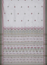 Handwoven Tangail Silk Saree – Multi Colour - Retail Maharaj
