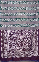 Kantha Silk Saree – Multi Colour - Retail Maharaj