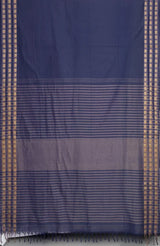 Santipuri Cotton Saree – Blue - Retail Maharaj
