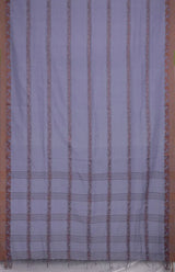 Santipuri Cotton Saree – Blue - Retail Maharaj