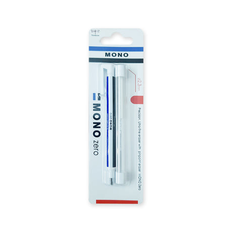 Tombow MONO Zero Pen-Type Round Eraser with Refill Pack - Retail Maharaj