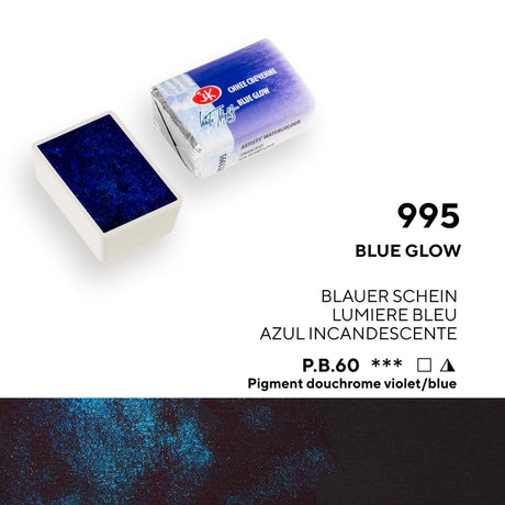 White Nights Limited Edition of Shimmering Collection Extra-Fine Artists’ Watercolors Cakes - Retail Maharaj