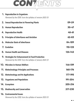 Master Mind Biology CBSE Class 12 Question Bank. 2100+ Questions based on Latest Pattern for 2023 Examination. - Retail Maharaj