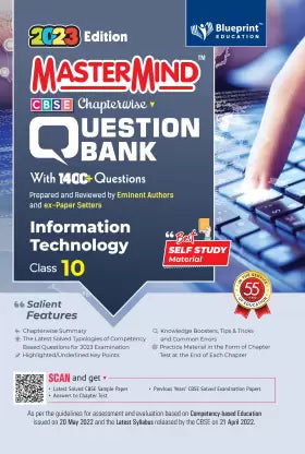 Master Mind Information Technologys CBSE Class 10 Question Bank. 1400+ Questions based on Latest Pattern for 2023 Examination. - Retail Maharaj