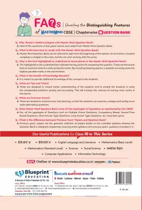 Master Mind Science CBSE Class 10 Question Bank. 1700+ Questions based on Latest Pattern for 2023 Examination. - Retail Maharaj