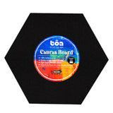 Boss of Art Black Canvas Board Premium Cotton Assorted Shapes and Sizes - Retail Maharaj