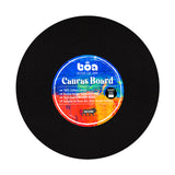 Boss of Art Black Canvas Board Premium Cotton Assorted Shapes and Sizes - Retail Maharaj