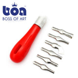 Boss of Art Linoleum Cutter Set - Retail Maharaj
