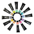 Brustro Artists Acrylic Pastel Colour Set Soft Bodied 12 Shades 12ml Tubes - Retail Maharaj