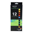 Brustro Artists Acrylic Colour Set Professional 12ml Tubes in 12 and 24 Shades - Retail Maharaj