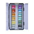 Brustro Metallic Watercolour Half Pans Set of 12 - Retail Maharaj