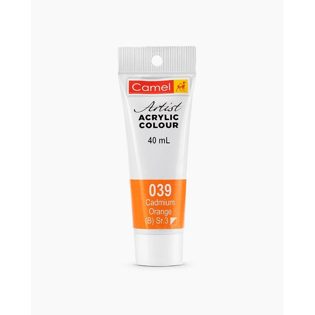 Camel Artist Acrylic Colour 40ml Paint Tubes Open Stock – Professional Grade Vibrant Acrylics for Artists - Retail Maharaj