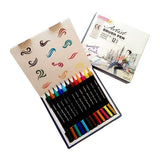 Camel Artist Brush Pen Set of 12 for Calligraphy & Illustration - Retail Maharaj