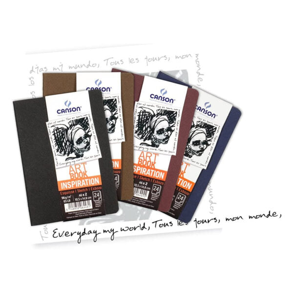 Canson ArtBook Inspiration Sketchbook 96 GSM - Retail Maharaj