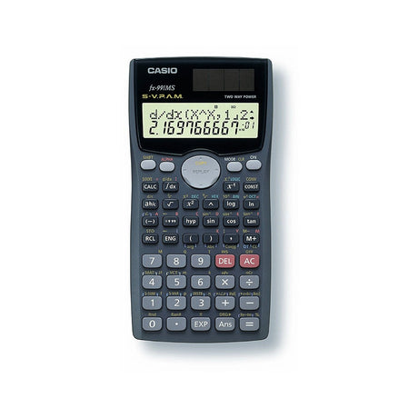 Casio FX-991MS Scientific Calculator 2-Line Display 401 Functions - Retail Maharaj