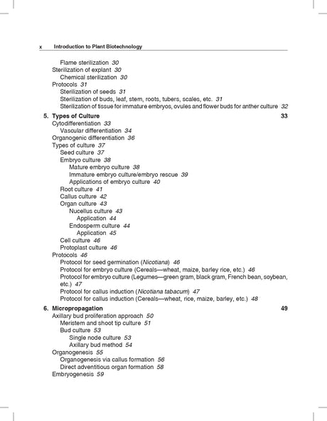 Introduction to Plant Biotechnology, 4/e - Retail Maharaj