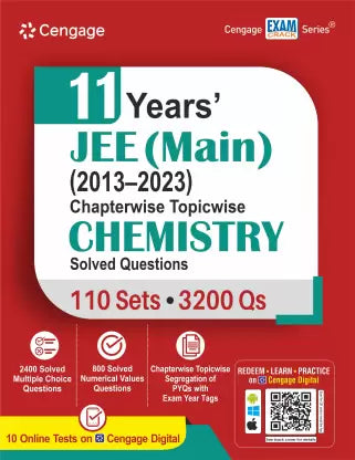 Jee (Main) Chemistry 11 Years' (2013-2023) Chapterwise Topicwise Solved Questions First Edition - Retail Maharaj