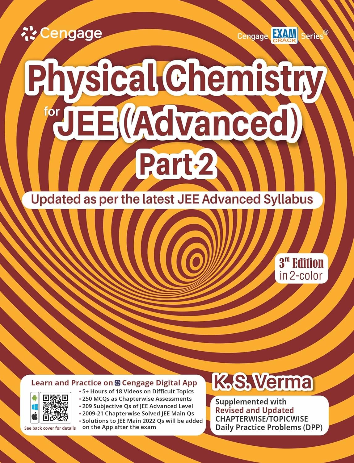 Physical Chemistry for JEE (Advanced): Part 2, 3E - Retail Maharaj