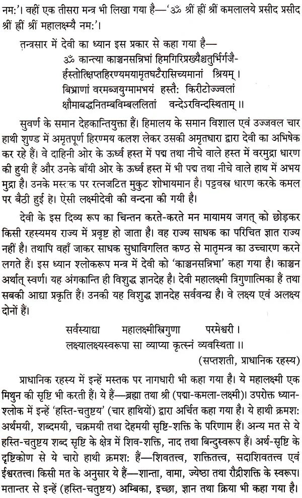 Saubhagya Lakshmi Tantram [Hindi] - Retail Maharaj