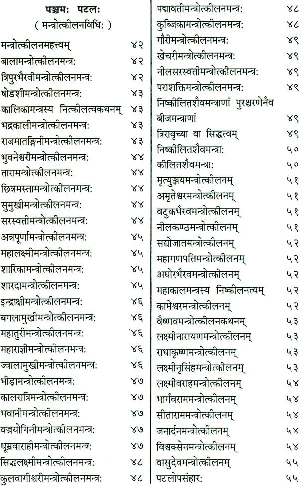 Shri Devi Rahasyam from the Rudrayamal Tantra (Set of 2 Volumes) - Retail Maharaj