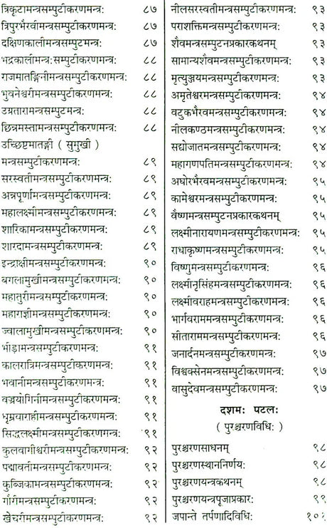 Shri Devi Rahasyam from the Rudrayamal Tantra (Set of 2 Volumes) - Retail Maharaj