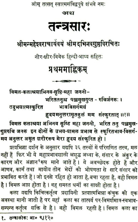 Tantrasaara (2 Volume set) [Hindi] - Retail Maharaj