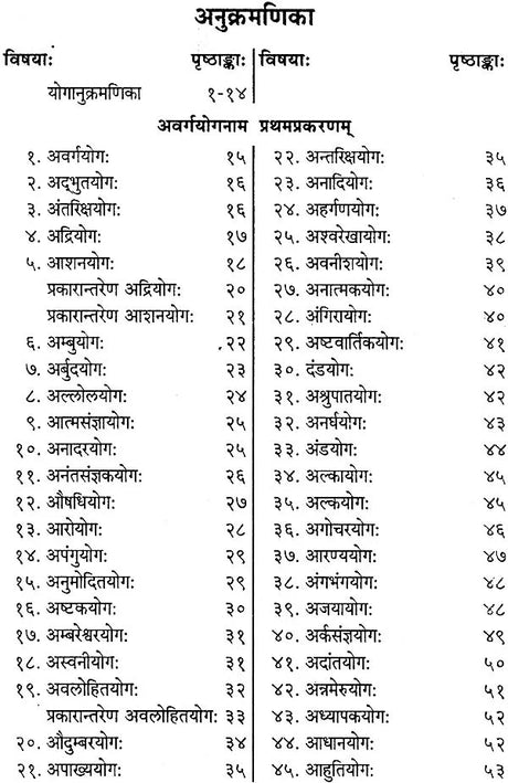 योगावली (संस्कृत एवं हिन्दी अनुवाद): Yogavali - Based on Bhrigu Samhita - Retail Maharaj