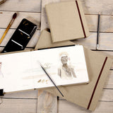 Clairefontaine Goldline Mixed Media Travel Art Journal 180gsm - Retail Maharaj
