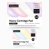 Stationerie Artists’ Heavy Cartridge Combo Pad A4 + A3 240 GSM – 36 Sheets Each - Retail Maharaj