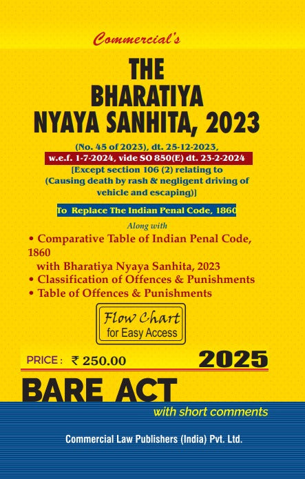 Bharatiya Nyaya Sanhita, 2023 - Retail Maharaj