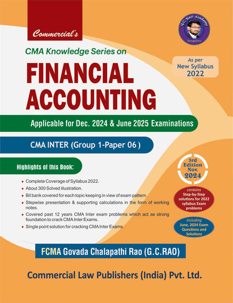 CMA Knowledge Series on Financial Accounting (Group 1 Paper 6) New Syllabus - Retail Maharaj