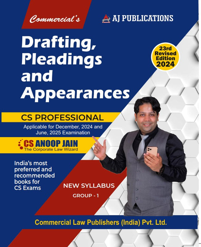Drafting, Pleadings and Appearances New Syllabus Group -I - Retail Maharaj