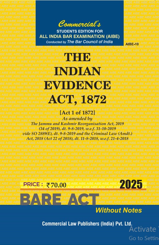 Indian Evidence Act, 1872 - Retail Maharaj
