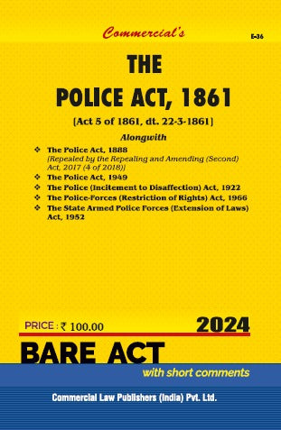 Police Acts,1861 - Retail Maharaj