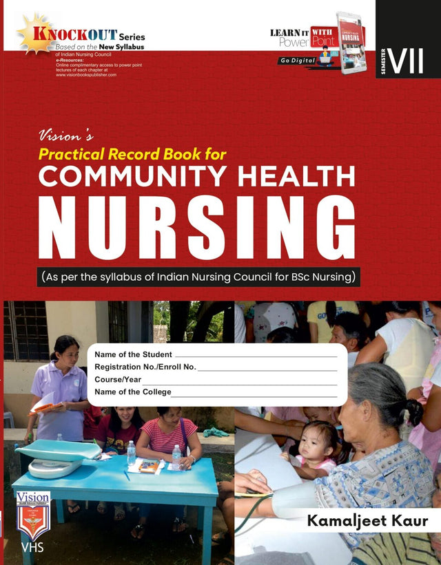 Practical Record Book of Community Health Nusing 2 FOR BSC NURSING STUDENTS - Retail Maharaj