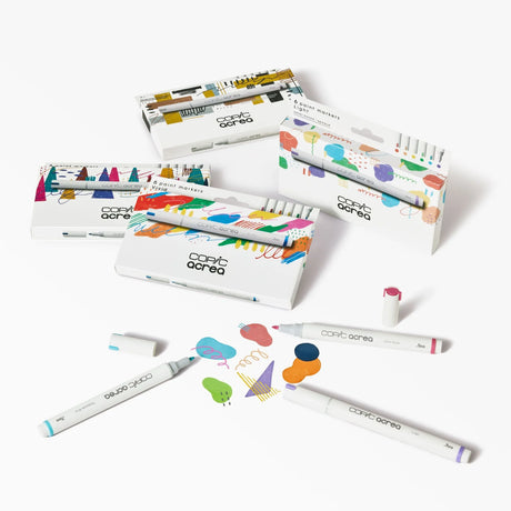 Copic Acrea Multisurface Paint Marker Sets for Vibrant and Detailed Artwork - Retail Maharaj