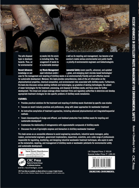 Recent Advances in Distillery Waste Management for Environmental Safety - Retail Maharaj