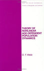 Theory of Nonlinear Age-Dependent Population Dynamics (Chapman & Hall Pure and Applied Mathematics) - Retail Maharaj