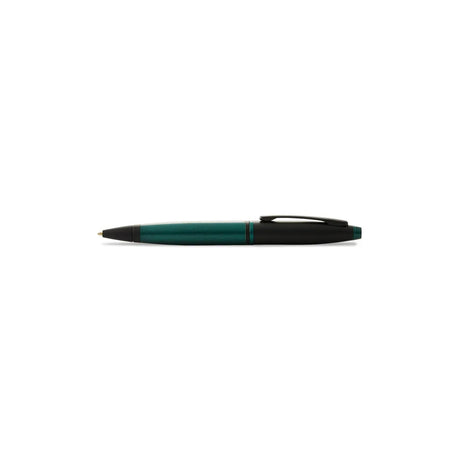 Cross Calais Green Lacquer Ballpoint Pen with Art Deco Inspired Design - Retail Maharaj