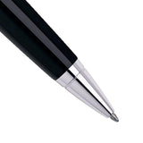 Cross Calais Chrome Black Ballpoint Pen with Polished Trim