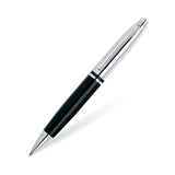 Cross Calais Chrome Black Ballpoint Pen with Polished Trim