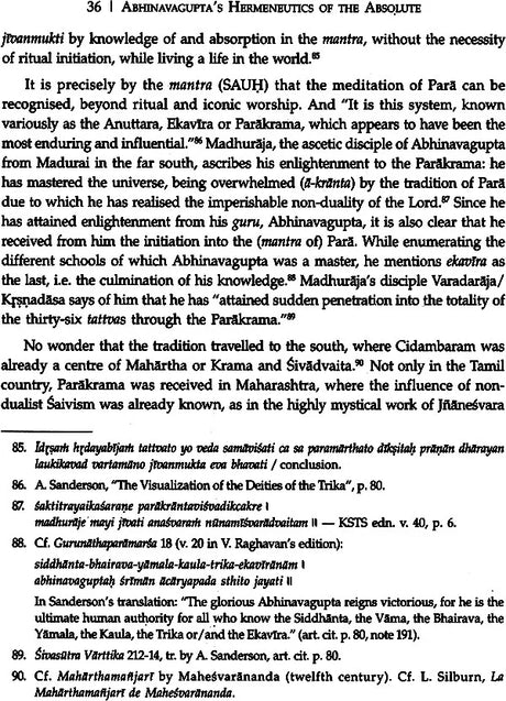Abhinavagupta’s Hermeneutics of the Absolute - Retail Maharaj