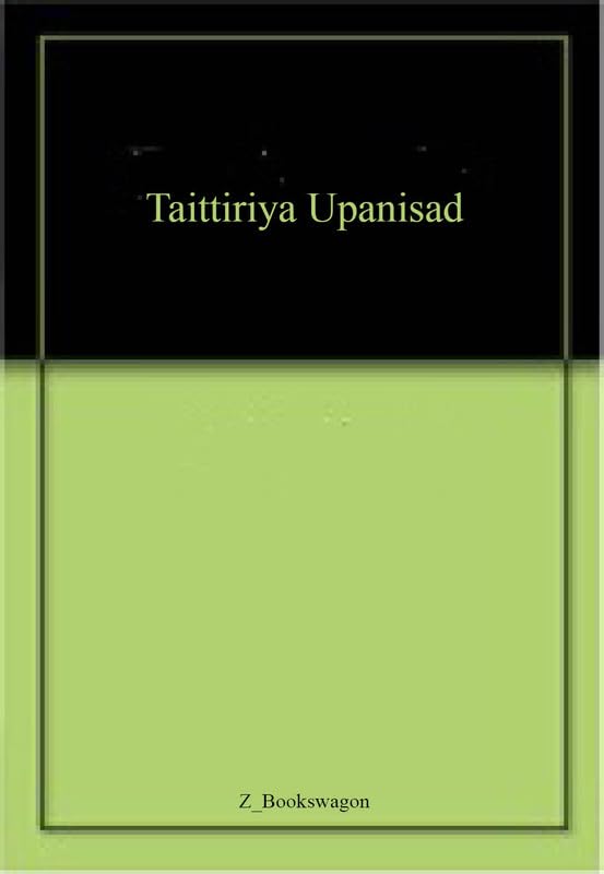 Taittiriya Upanisad - Retail Maharaj