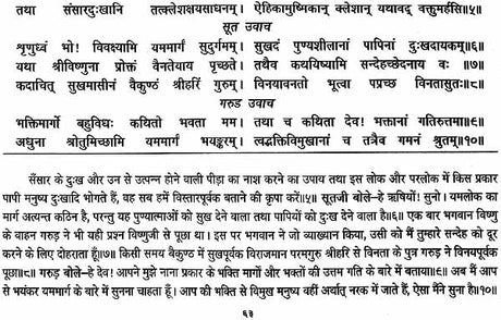 गरुड़ पुराणम् (संस्कृत एवं हिन्दी अनुवाद): Garuda Purana with Hindi Translation - Retail Maharaj