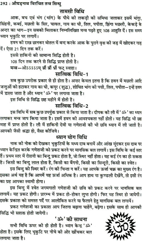 तंत्र सिंधु: Ocean of Tantra by Aughadanath - Retail Maharaj