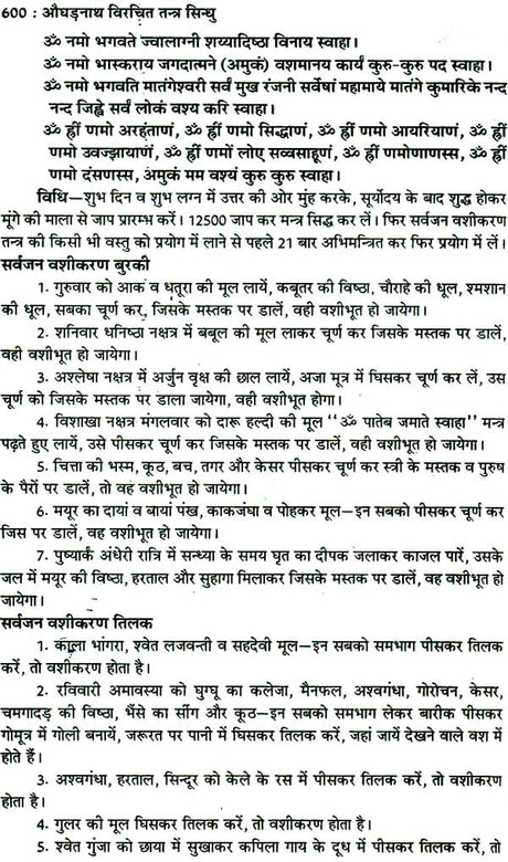 तंत्र सिंधु: Ocean of Tantra by Aughadanath - Retail Maharaj