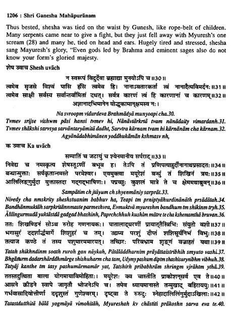 श्रीगणेशमहापुराणम्: Shri Ganesha Mahapuranam (Set of 3 Volumes) - Retail Maharaj
