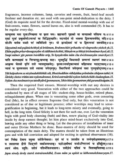 श्रीगणेशमहापुराणम्: Shri Ganesha Mahapuranam (Set of 3 Volumes) - Retail Maharaj