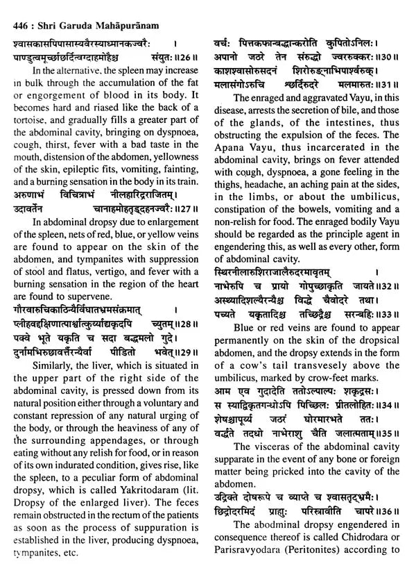 श्रीगरुड़ महापुराणम्: Shri Garuda Mahapuranam (Set of 2 Volumes) - Retail Maharaj